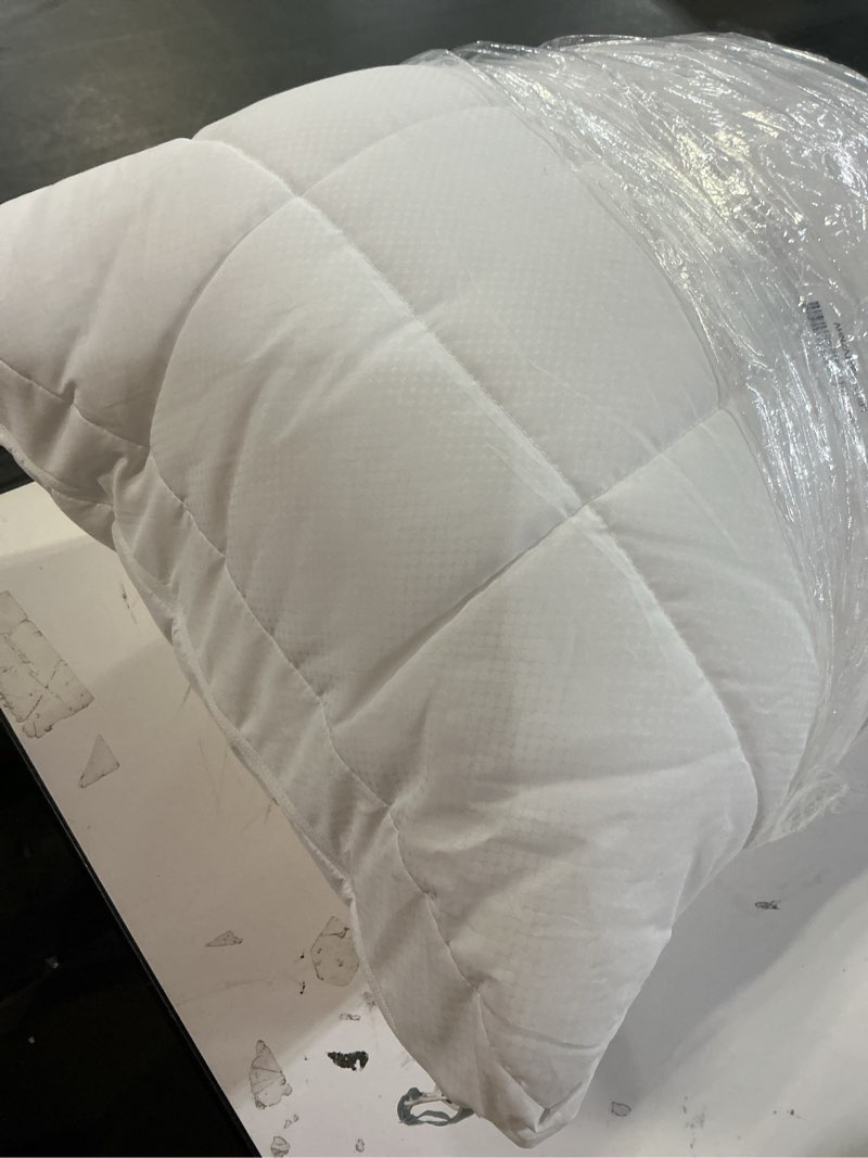 Condition photo showing As Is for Nuzzle Cooling Adjustable Pillow Queen Size for Side Sleepers, Luxury Bed Pillow Hotel Collection - Best Adjust Height Soft Firm Pillow for Back, Stomach or Side Sleepers 1 pack 