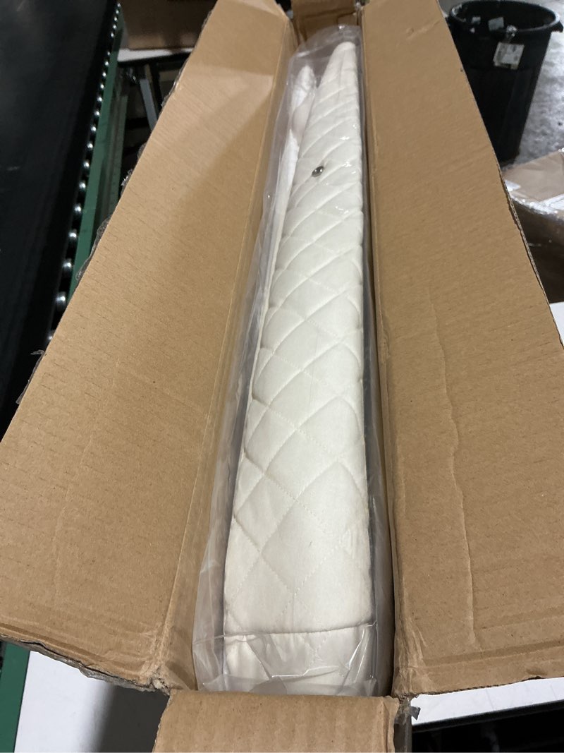 Condition photo showing New/Like New for baby crib for newborn, baby bassinets bedside sleeper with breathable mesh & mattress, easy move crib for newborns with lockable wheels, 4-adjustable height beside bassinet (beige)