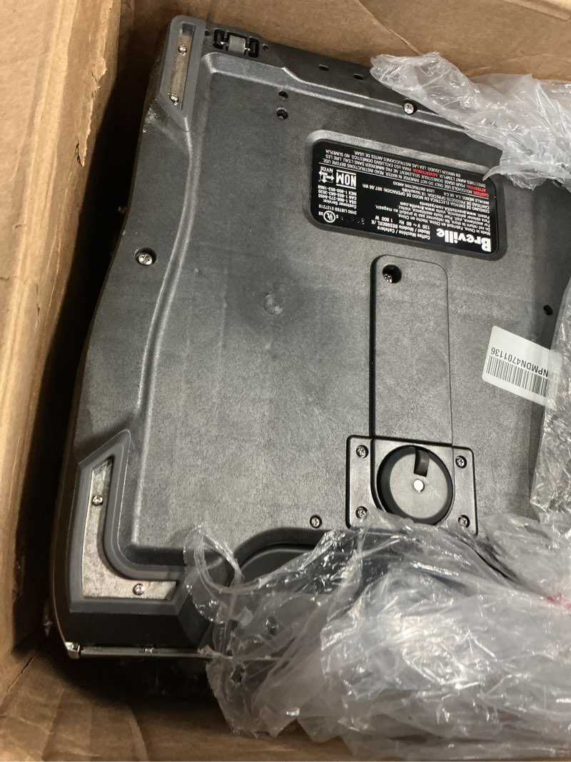 Condition photo showing As Is for Breville Oracle Espresso Machine BES980XL, Brushed Stainless Steel One Size Silver