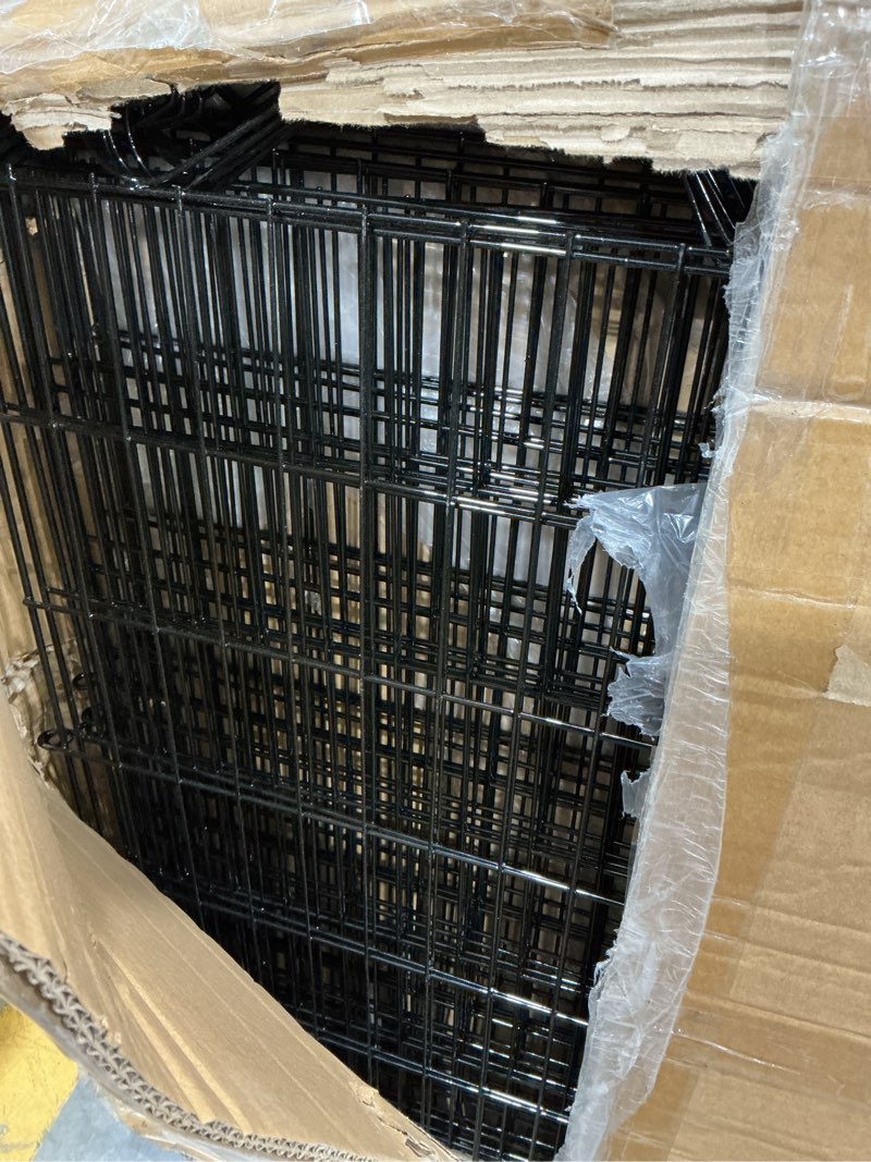 Condition photo showing Good Condition for 42.5ft(l) x 13in(h) animal barrier fence, 30 panels no dig garden fence for dog rabbit, rustproof anti digging barrier, garden edging border ground defense for outdoor, yard, patio 30 panels, 42.5ft(l) x 13in(h), black