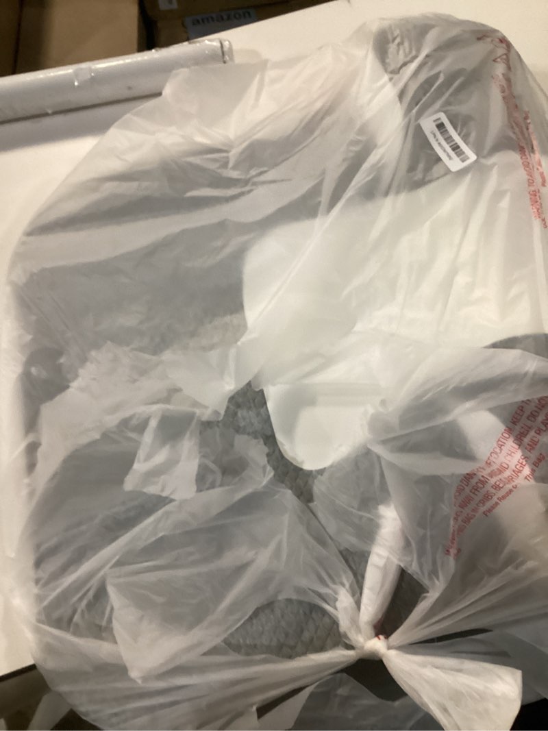 Condition photo showing New/Like New for Bed Wedge Pillow for Headboard, Ergonomic Wedge Pillow for Sleep Apnea Memory Foam Reading Pillow for Back, Neck & Head Comfortable Support-Grey