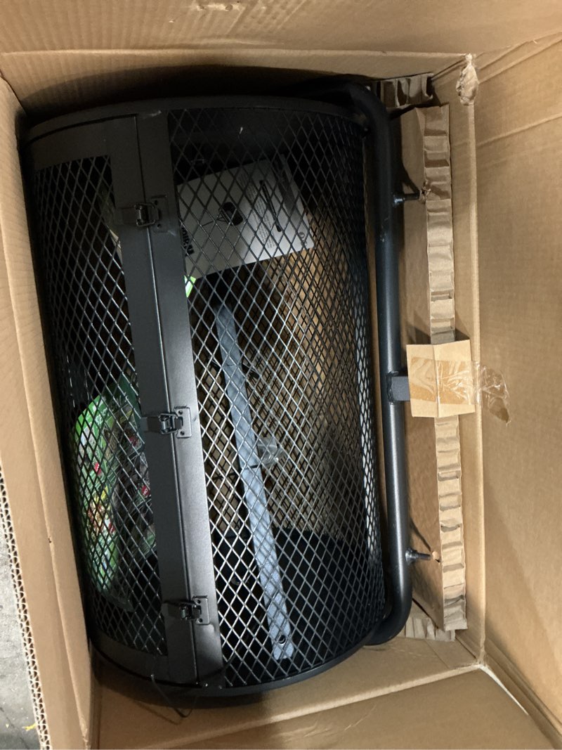 Condition photo showing item condition for Walensee 24 Inch Compost Spreader Peat Moss Spreader with Upgrade T Shaped Handle for Planting Seeding Durable Lightweight Metal Mesh Spreader for Lawn and Garden Care Manure Spreaders Roller Patented