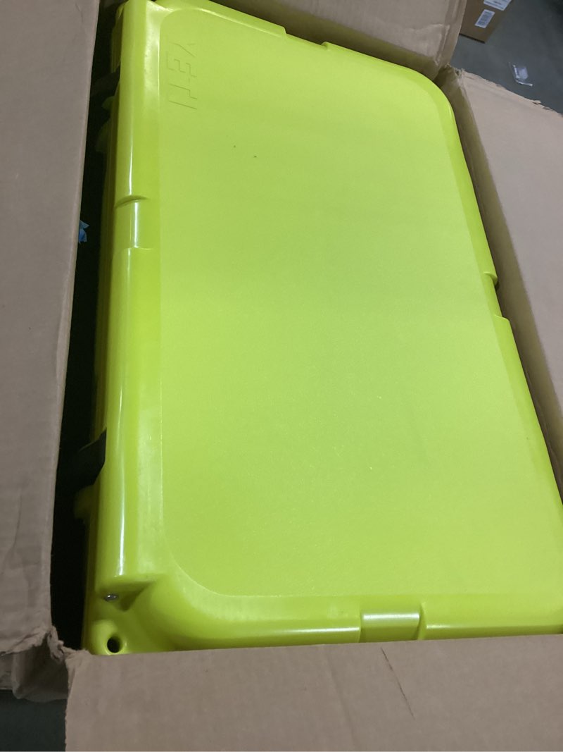 Condition photo showing Good Condition for YETI Tundra 45 Cooler Firefly Yellow