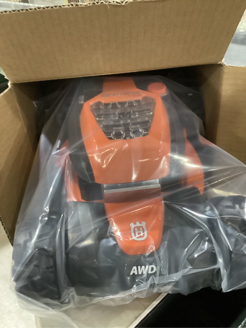 Condition photo showing New/Like New for Husqvarna 589289602 Toddler Toy Lawn Mower with Realistic Sounds and Light-Up Engine for Ages 2 and Up