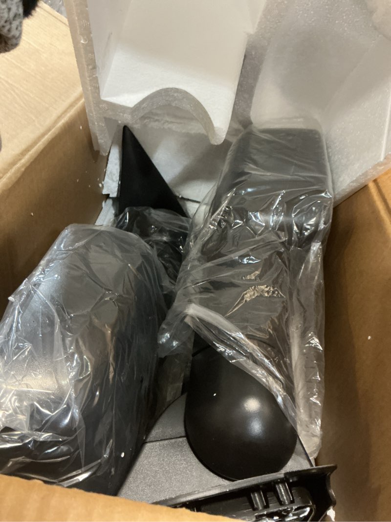 Condition photo showing Good Condition for SCITOO Towing Mirrors Fit Chevy GMC Exterior Accessories Mirrors Fit 1999-2007 Chevy/GMC Silverado/Sierra 1500 2500HD 3500HD with Convex Glass Manual Controlling and Telescoping Features 1999-2007 Chevy/GMC Black - Manual Control