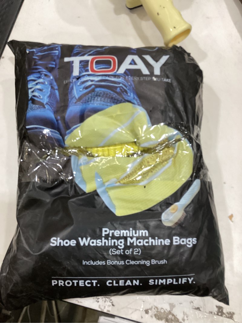 Condition photo showing New/Like New for Reusable Laundry Shoe Wash Bags with Zipper for Washer & Dryer, 2 Pack