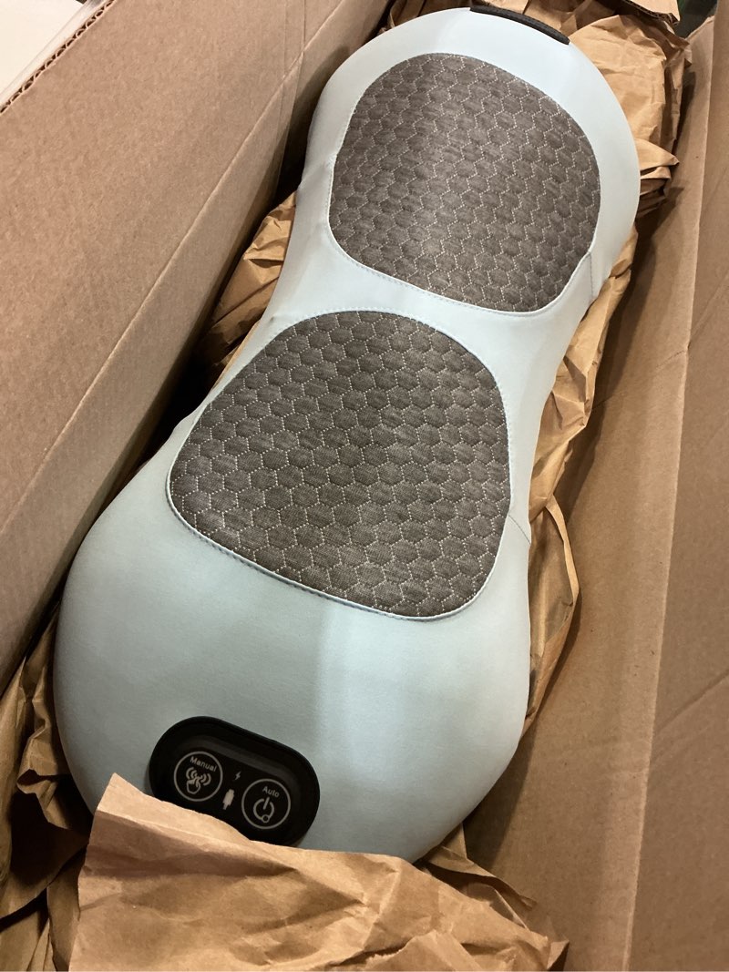 Condition photo showing Good Condition for original therava 3-in-1 back massager with traction lift, heat, & vibration massage | lower and upper back relief and muscle relaxation