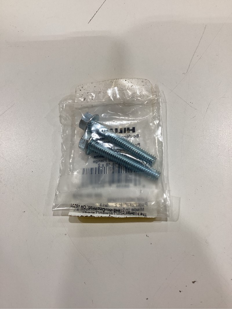 Condition photo showing Good Condition for grade 5 external hex flange bolt (5/16 in. x 2 in.)
