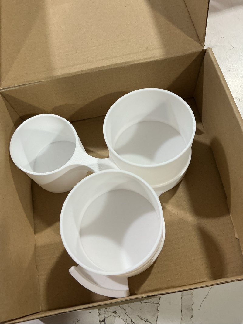 Condition photo showing Good Condition for bottle & hose holder for breast pump,older model (round hole),fits all s1 s2 versions,organize and simplify your pumping journey, functional design for easy use (white)