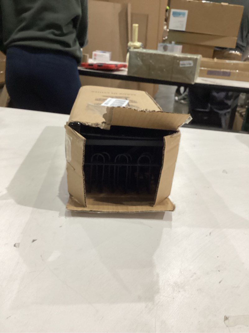 Condition photo showing As Is for 3 tier over the door shower caddy, hanging shower caddy perforation-free bathroom organizer, 3-tier wall hanging basket with soap rack & hooks, easy install no drill required