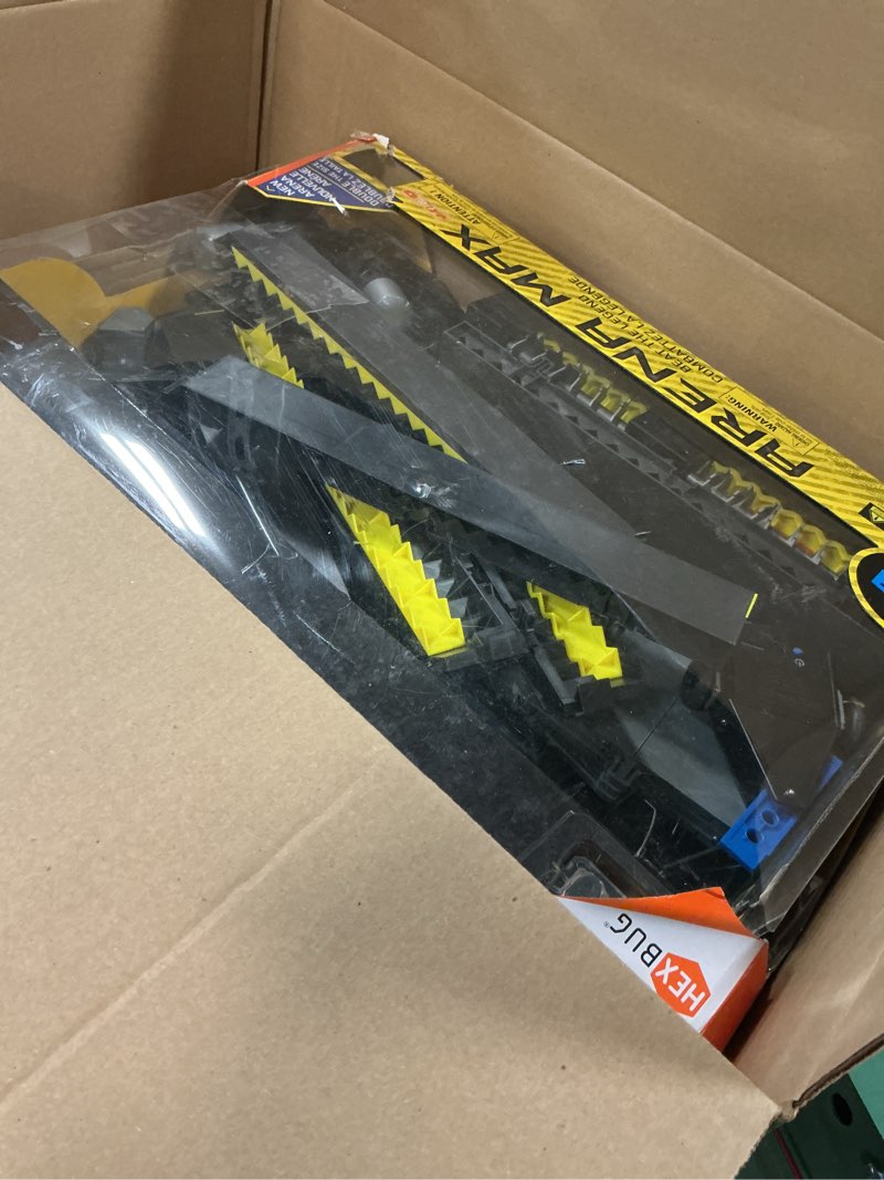 Condition photo showing As Is for HEXBUG BattleBots Arena MAX, Remote Control Robot Toys for Kids with Over 30 Pieces, STEM Toys for Boys & Girls Ages 8 & Up, Batteries Included New Version
