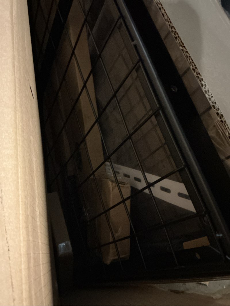 Condition photo showing Good Condition for fleximounts 3x6 overhead garage storage adjustable ceiling rack 72" length x 36" width x 40" height, 450lbs weight capacity, black
