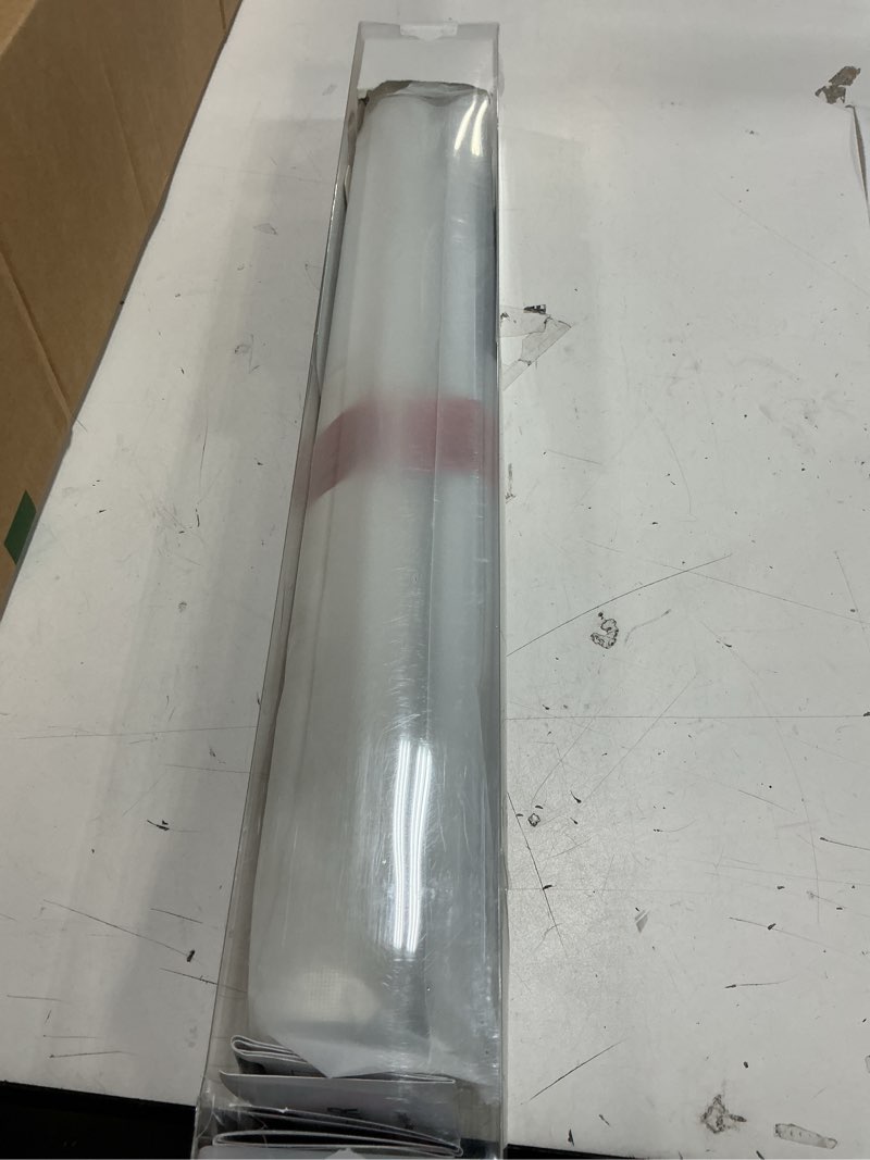 Condition photo showing Good Condition for Cordless Roller Shades for Windows,Light Filtering Pull Down Blinds,Solar Screen Door Blinds,Flame Retardant UV Protection Fabric for Home Office (17" W x 72" H,Solar White) Solar White 17"W x 72"H