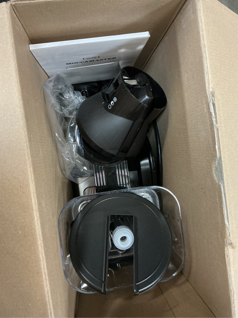 Condition photo showing As Is for Technivorm Moccamaster 79212 KBTS Coffee Brewer, 32 oz, Polished Silver