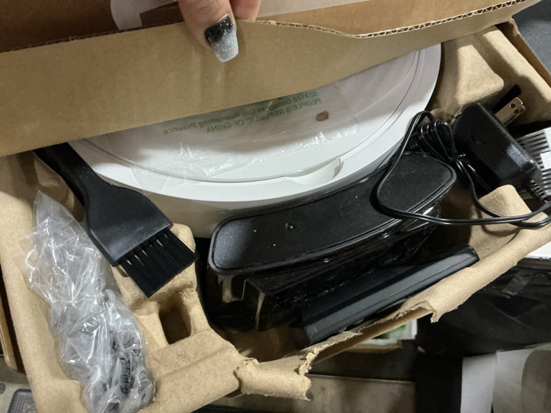 Condition photo showing Good Condition for ilife v2 robot vacuum cleaner, tangle-free suction, 120 mins runtime, slim, self-charging robotic vacuum cleaner, ideal for pet hair and hard floors