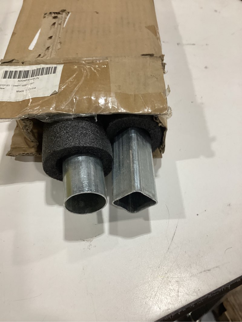 Condition photo showing As Is for trampoline poles replacement for skywalker or jumpzylla,galvanized trampoline enclosure pole for skywalker or jumpzylla,replace parts#4201 4202 4135 or for jumpzylla 8ft 10ft&12ft 14ft for skywalker 4201&4202-1xupper+1xlower tube
