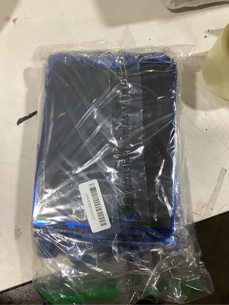 Condition photo showing As Is for Yeaqee 24 Pack Metallic Paper Gift Bags with Handle and Tissue 9x7x3.1 Gold Foil Welcome Thank You Favor Bags Return Gifts for Wedding St. Patrick's 5 Senses Bridesmaid Birthday(Black, Blue)