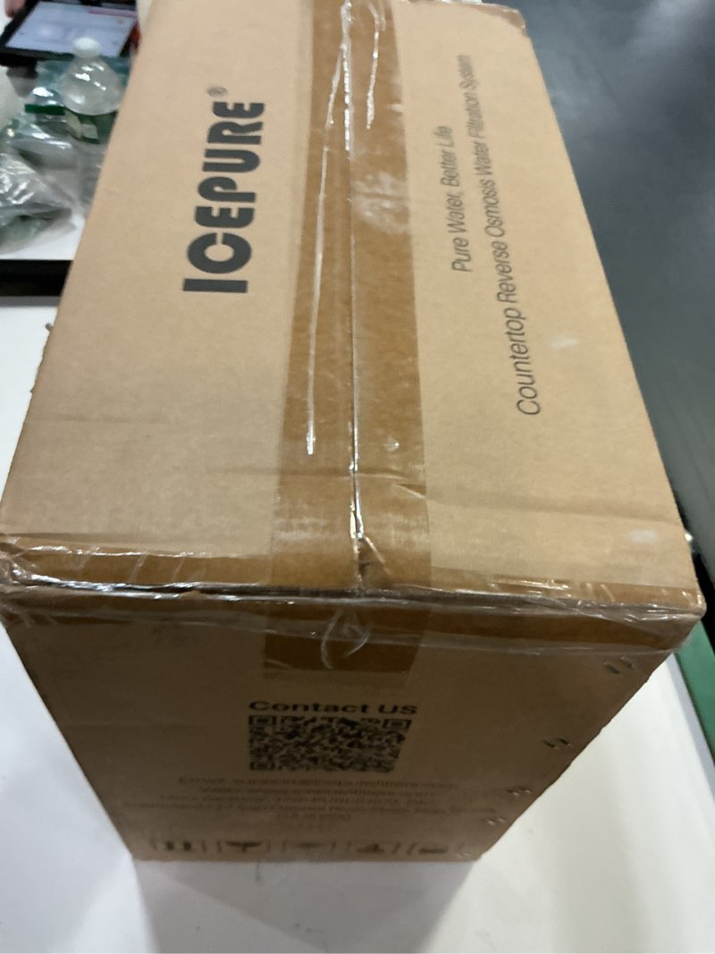 Condition photo showing New/Like New for ICEPURE ICP-WFC004 Countertop Reverse Osmosis System, Instant Hot Water Dispenser, 3-Stage RO Water Filter, 3:1 Pure to Drain, Water Purifier for Home, 4 Temperature Options, No Installation Required