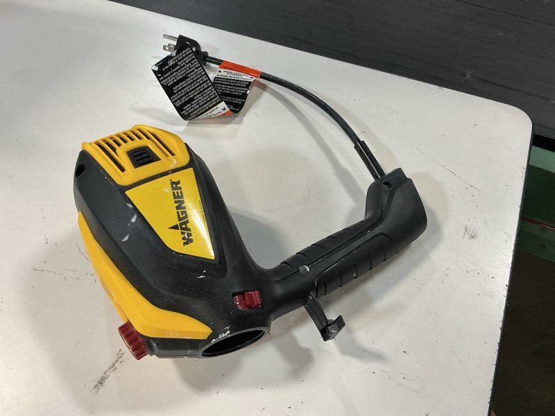 Condition photo showing As Is for flexio 1500 electric handheld hvlp paint and stain sprayer