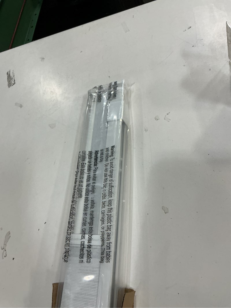 Condition photo showing Good Condition for LazBlinds Cordless Cellular Shades, No Tools No Drill Blackout Honeycomb Shades Pleated Blinds for Windows, 28'' W x 48'' H, Silver White Blackout-silver White 28'' W x 48'' H