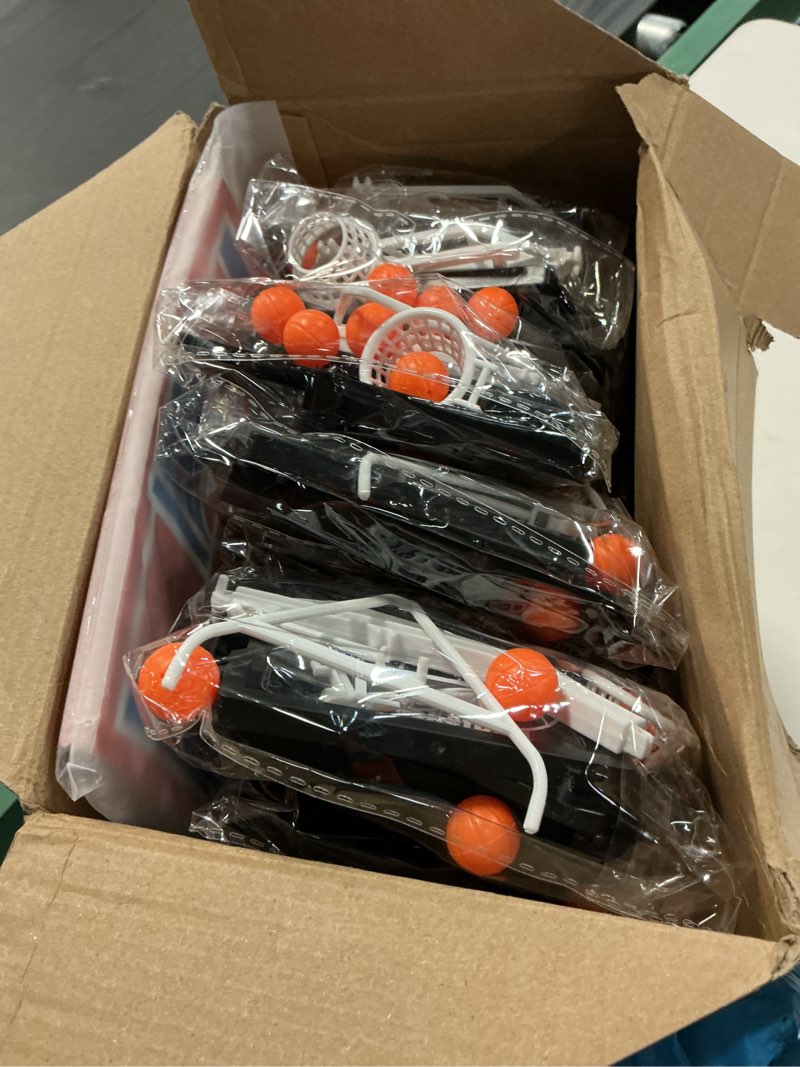 Condition photo showing Good Condition for viorawhite 24 pack basketball game toys tabletop basketball shooting game mini desktop gift desk games for adults office relax reduce stress basketballs prize party favors birthday gift (multicolor) multicolor 24