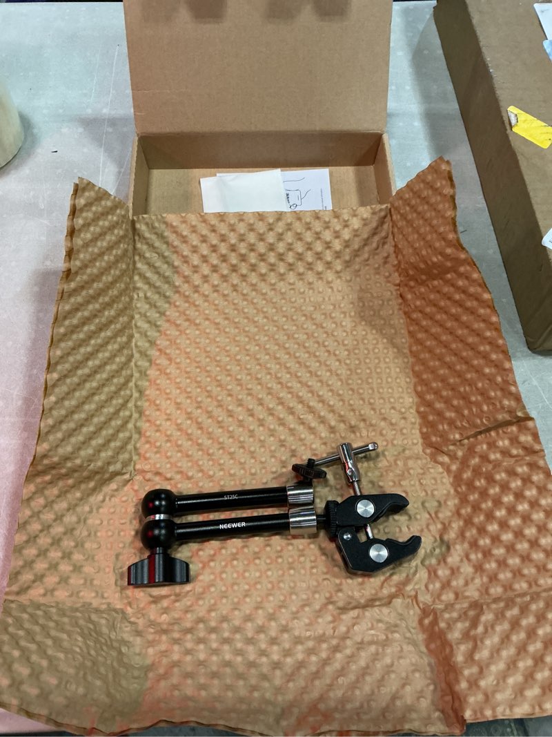 Condition photo showing Good Condition for smallrig 12.9 inches magic arm clamp, with 1/4'' screw & anti-deflection retractable pin, clamp mount for gopro/for insta360 /for dji action/for dslr/for light/for monitor/for phone - 5312 13 inches