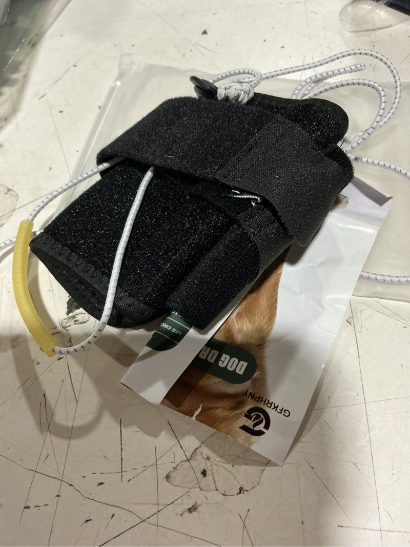 Condition photo showing Good Condition for dog front leg support brace for foot drop, canine knuckling prevention, toe dragging assistance m