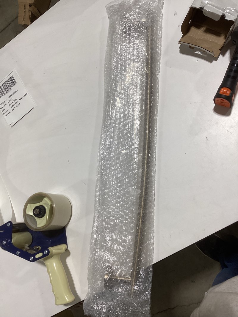 Amerock BH26544CZ | Champagne Bronze Towel Bar | 24 in (610 mm) Towel Rack | Arrondi | Bathroom Towe