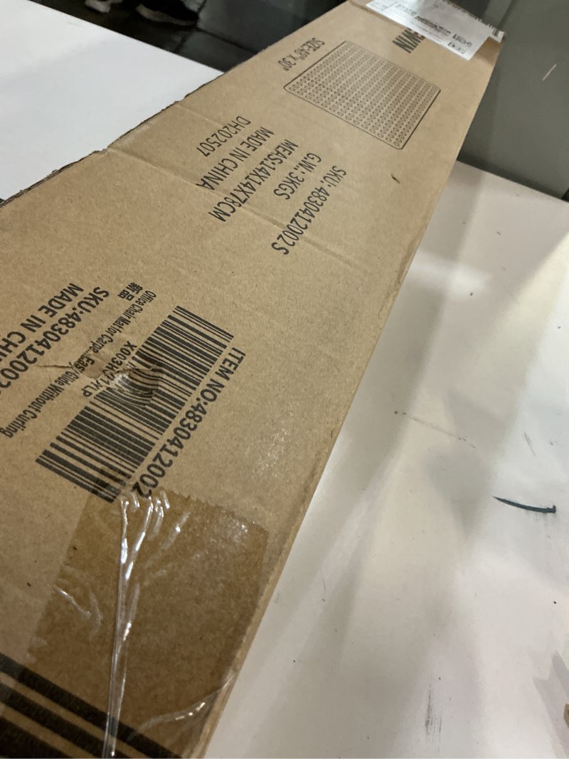 Condition photo showing Good Condition for Office Chair Mat for Carpeted Floors, Desk Mats 48"X30" for Rolling Desk on Low Pile Carpets, Small Computer Gaming Plastic Floor Mats for Office Chair on Carpet, Easy Glide Without Curling