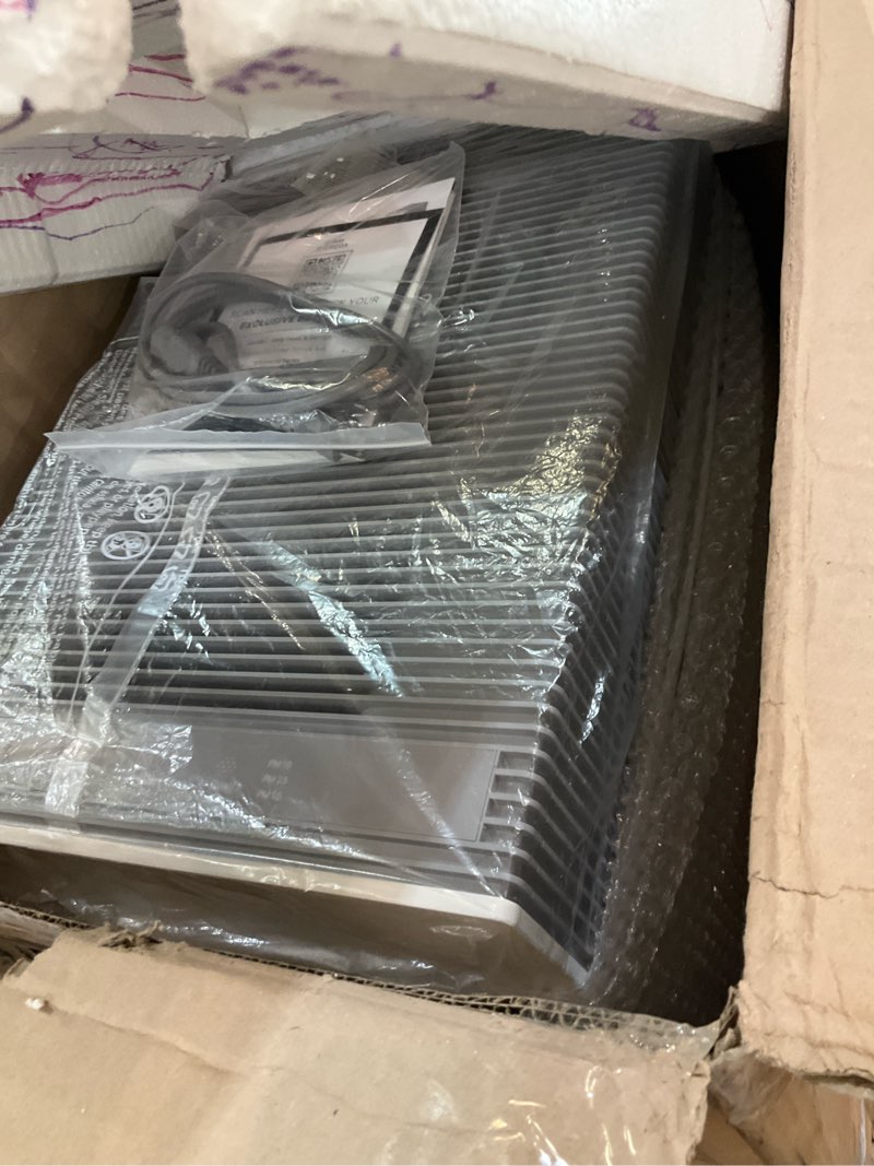 Condition photo showing New/Like New for coway air purifiers for large room whole home up to 4,253ft², 2 sets of xl washable pre-filters and hepa filters for dual purification, aqi, turbo mode, timer, wheels, 5yr warranty, prox(w) prox white