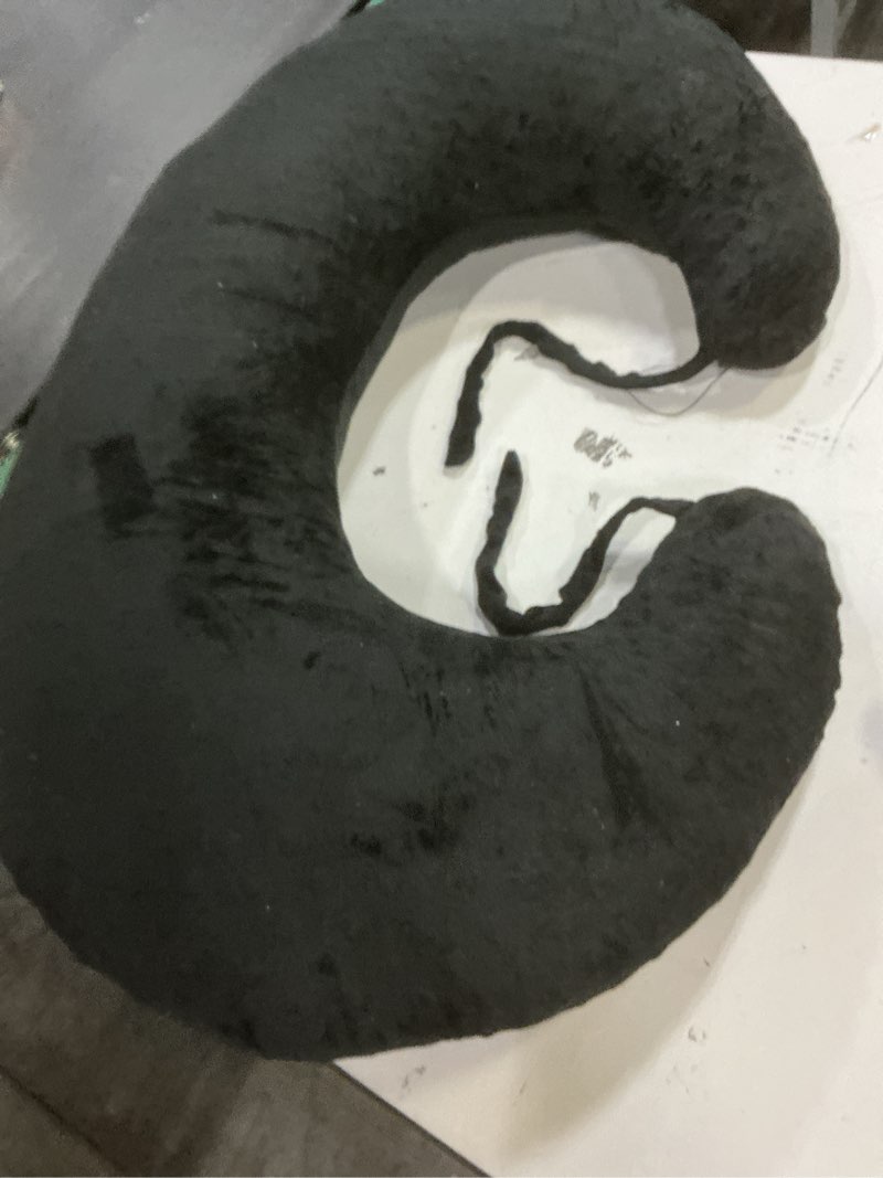 Condition photo showing New/Like New for bbl pillow after surgery for butt sleeping, brazilian butt lift pillow post surgery recovery for sitting sleeping driving donut pillow for woman lumbar back cushion seat foam (black dot)