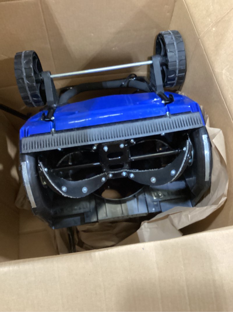 Condition photo showing As Is for Westinghouse WSnow18 48V Cordless Snow Blower 18 Inch Kit, Steel Auger, LED Light, 1200W Brushless Motor, 25ft Throwing Distance, Plows 650lbs/min, Compatible with Snow Joe Batteries 18 Inch with Battery/Charger