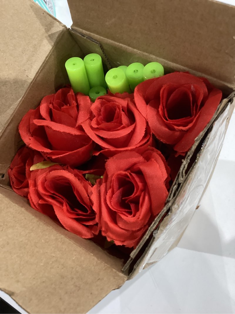 Condition photo showing Good Condition for gueevin 24 pcs flower pens artificial rose pens bulk rose shaped ballpoint pen black black ink valentines mothers day wedding birthday party favors for women girlfriend wife office birthday party