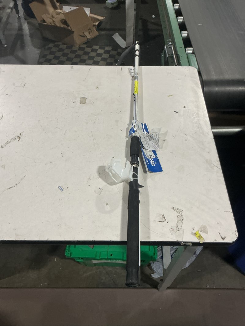Condition photo showing As Is for shakespeare tiger 6'6" spincast combo