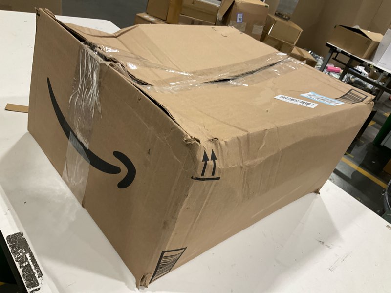 Condition photo showing As Is for YOUFI Extra Thick Large Seat Cushion -19 X 17.5 X 4 Inch Gel Memory Foam Cushion with Carry Handle Non Slip Bottom - Pain Relief Coccyx Cushion for Wheelchair Office Chair (Black (1PACK)) Large(19''x17.5''x4'') Black (1pack)