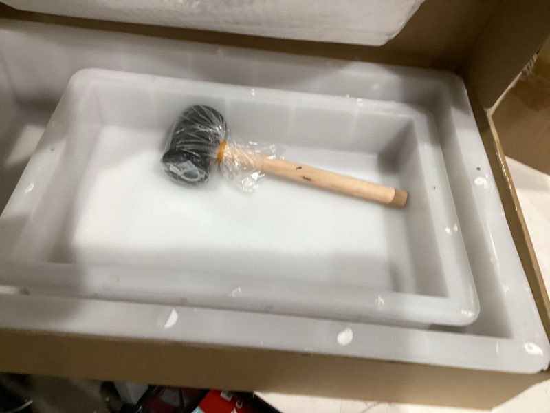 Condition photo showing Good Condition for 2Pcs Extra Large Reusable Epoxy Resin Table Mold15.7x9.8x3 inch 11.4x7.5x2 inch Rectangles Epoxy Resin Molds for River Table, Coffee Side Table, Cutting Board, Charcuterie Board, Art Panel 15.7" x 9.8" and 11.4" x 7.5"