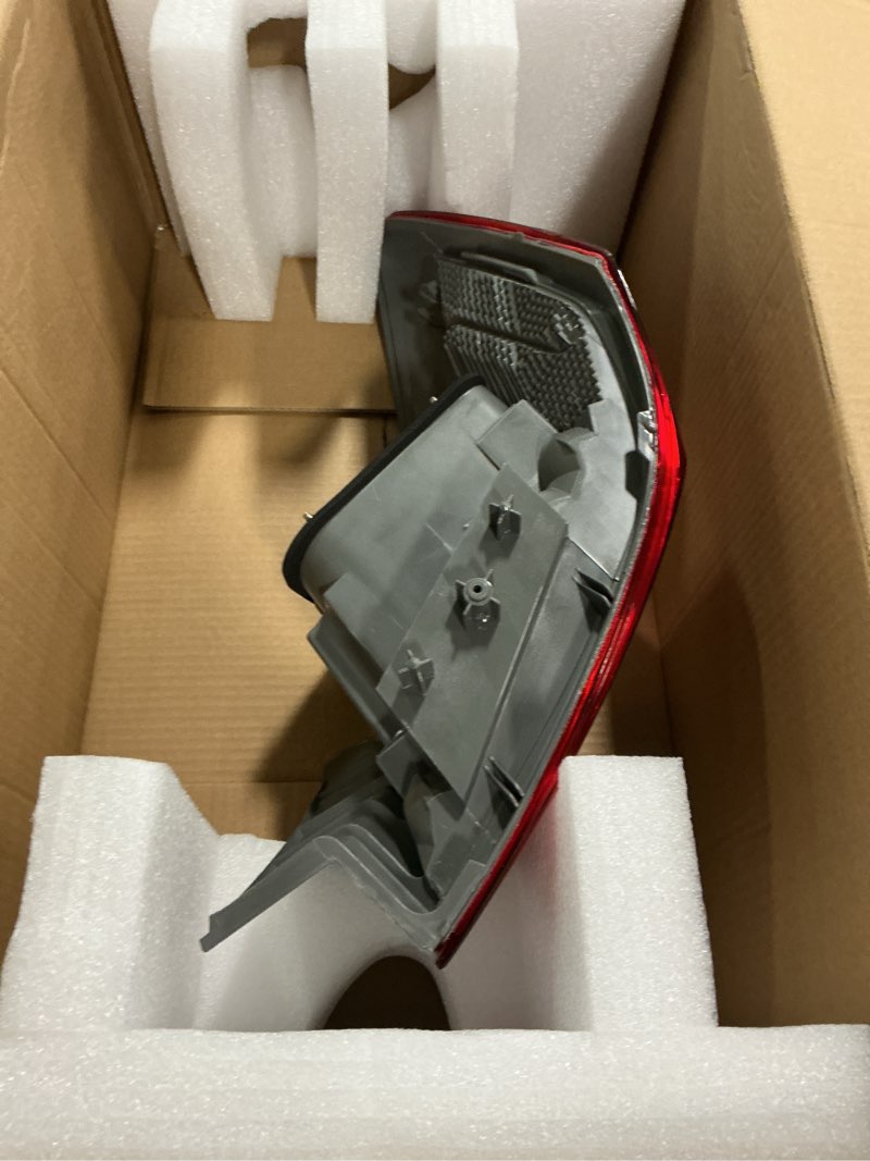 Condition photo showing Good Condition for Driver Side Outer Tail light Compatible with Accord Sedan EX-L Touring 2013 2014 2015 Rear Light Taillight 33550T2AA12 HO2804103 (Left)