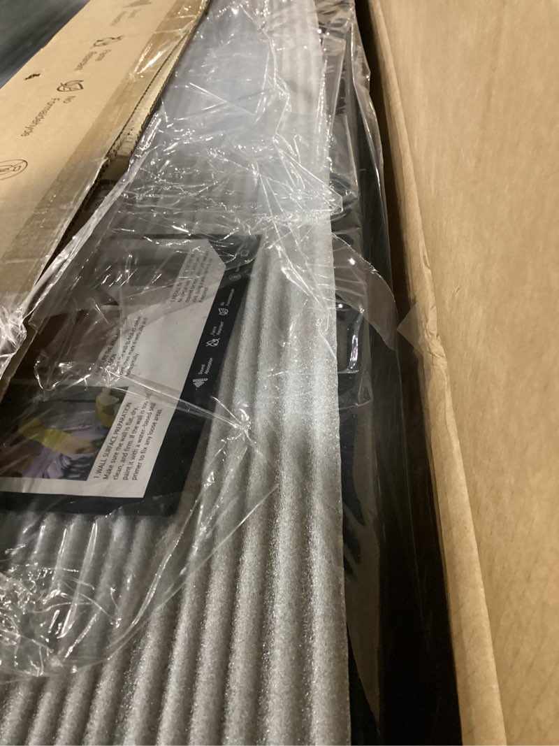Condition photo showing New/Like New for art3dwallpanels 10 pack acoustic panels, 48" x 12" x 0.35" soundproof wall panels, self adhesive high density sound absorbing acoustic treatment for recording studio, office, black 10 pack 12''x48'' black
