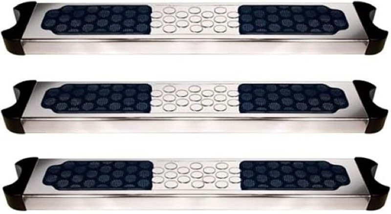 3 hydrotools 87906 swimming pool stainless steel replacement ladder rung steps