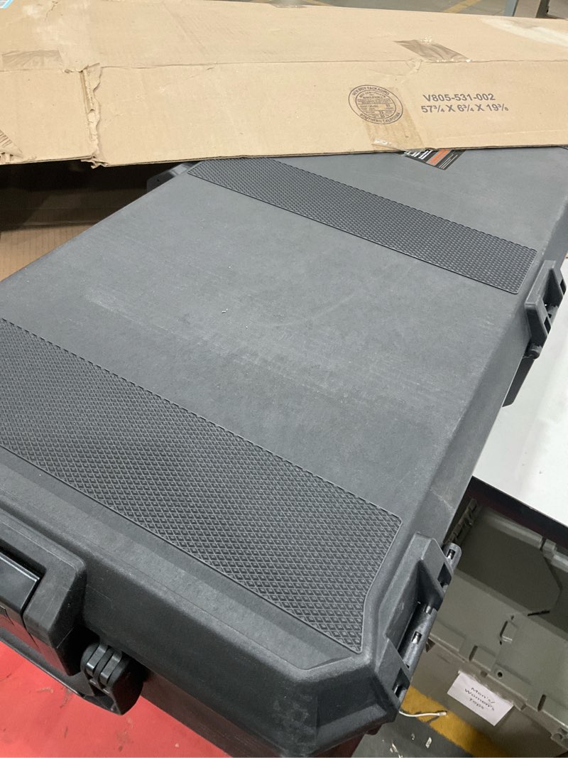 Condition photo showing Good Condition for pelican vault long cases - hard case for camera, rifle, gear, equipment v700 - 40 inch black