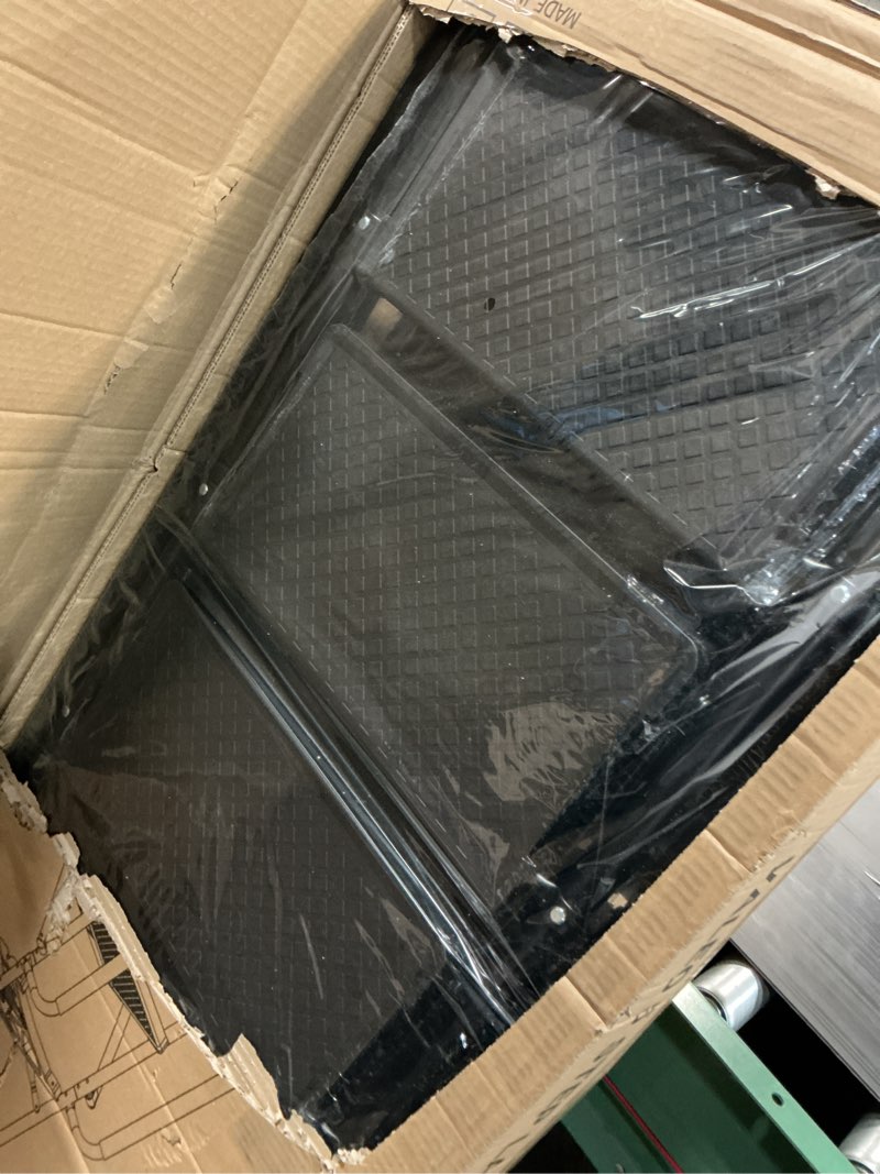 Condition photo showing Good Condition for Valeo 5 Step Ladder with Handrails,500 Lbs Capacity,Folding Step Stool Ladder with Tool Platform,Wide Anti-Slip Pedal,Step Ladder 5 Step Folding,Multi-use for Home,Kitchen,Office,Black Black 5 Step Ladder with Tray