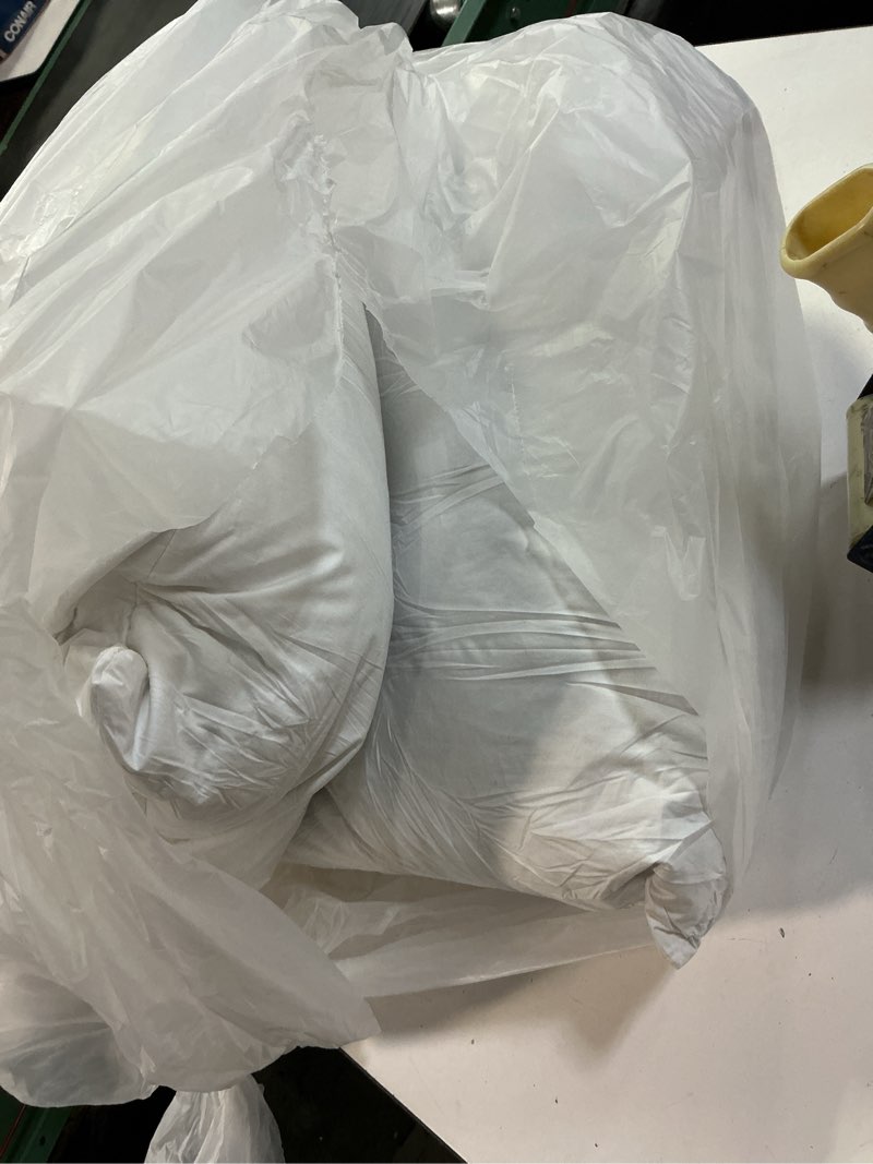 Condition photo showing Good Condition for amazon basics down alternative pillows for stomach and back sleepers, soft density, standard, pack of 2, white, 26 in l x 20 in w standard (pack of 2) soft pillow