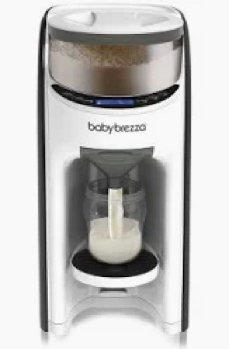 Baby Brezza New and Improved Formula Pro Advanced Formula Dispenser Machine - Automatically Mix a Wa