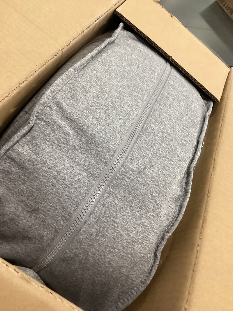 Condition photo showing Good Condition for Frida Mom Pregnancy Pillow, Body Pillow, Cooling Pillow, Adjustable for Comfortable Sleep and Pregnancy Belly Support, Back Support, and Leg Support, Gray