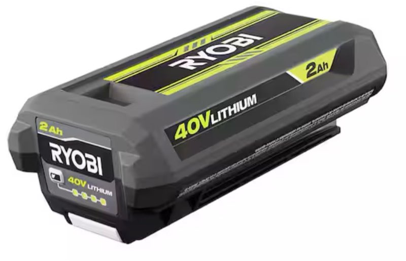 40v lithium-ion 2.0 ah battery