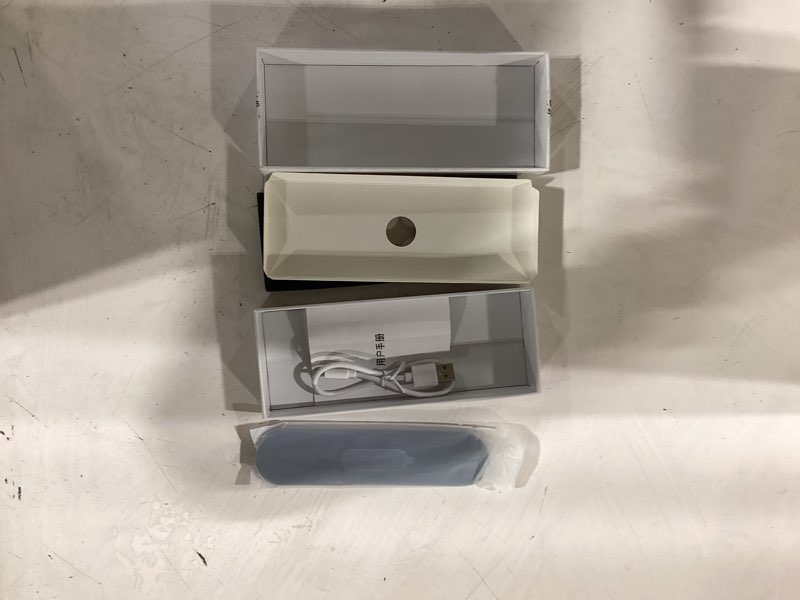 Condition photo showing As Is for under pillow speakers for sleeping bluetooth, bone conduction technology, 3d white noise generator, volume control & sleep timer, side sleeper friendly black