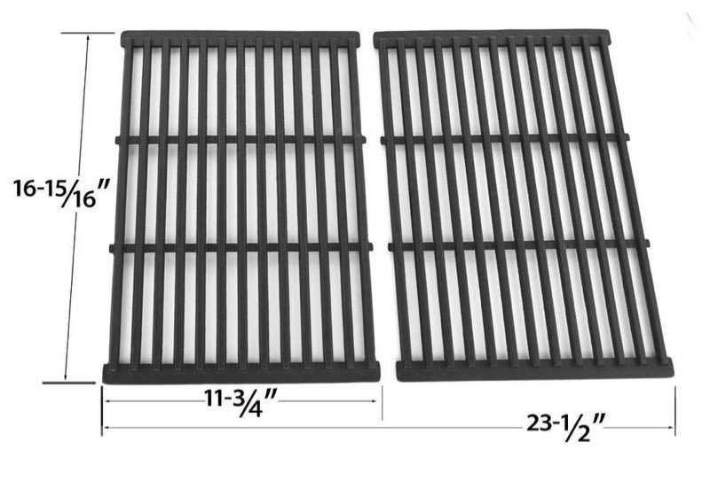(Broken)Cast-Iron Cooking Grid For Grill Chef SS525-B, Members Mark REGAL04CLP Gas Grill