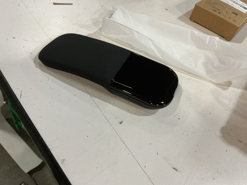 Condition photo showing Good Condition for bluetooth arc touch mouse, portable mini folding travel mouse whitout usb dongle, foldable mice for laptop, tablet - black