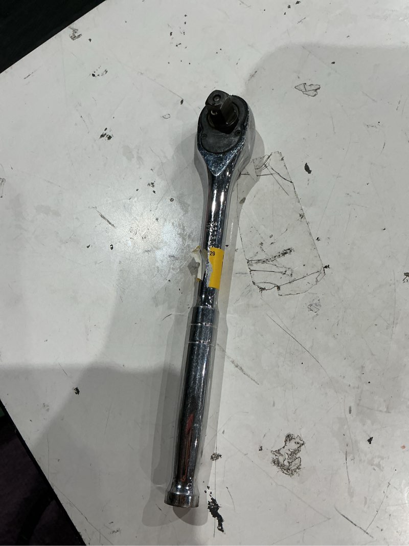 Condition photo showing As Is for kobalt 90 -tooth 1/2-in drive full polish handle ratchet