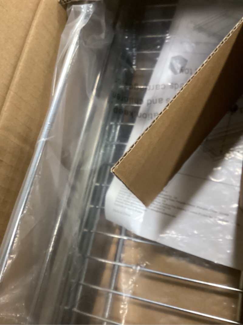 Condition photo showing Good Condition for Pull Out Cabinet Organizer 11" W X 22" D, Slide Out Drawers For kitchen organizers and storage, Pull Out Drawers For Cabinets Capacity Heavy Duty Caddy, Cabinet Shelves Chrome-Plated, Bathroom Pantry